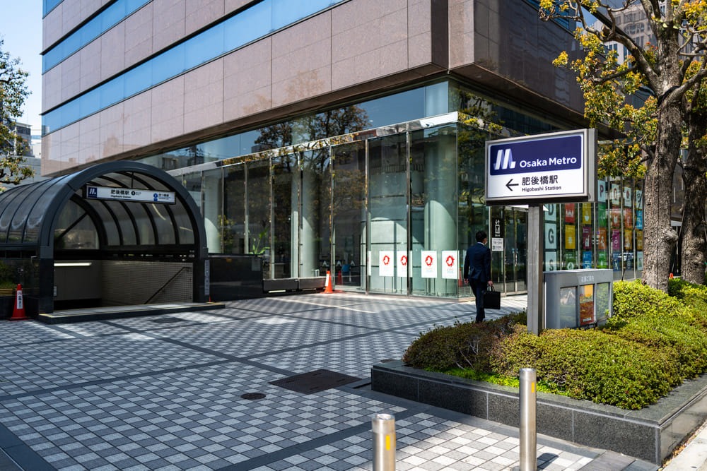 肥後橋駅周辺について
