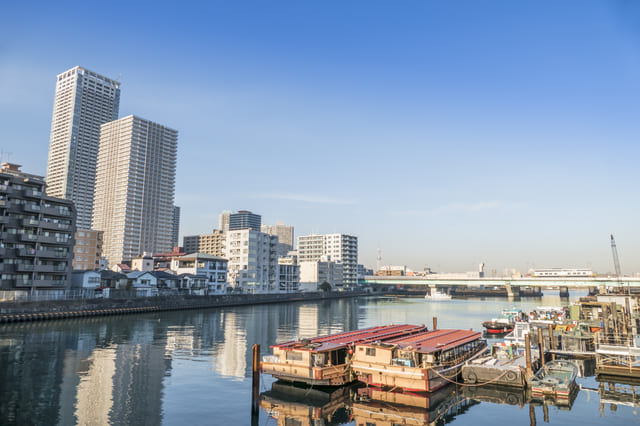 海辺の開放感と自然