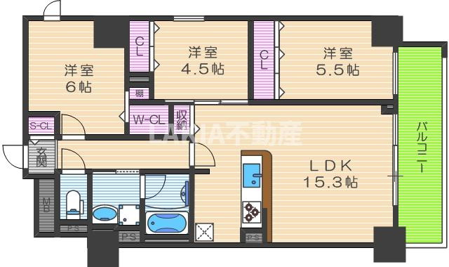 ル・マージュ新町｜大阪府大阪市西区新町１丁目の賃貸物件情報