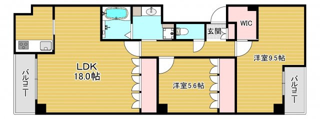 アステリオ北堀江ザ・メトロタワー｜大阪府大阪市西区北堀江１丁目｜四ツ橋駅｜2LDK（82.01㎡）｜【ファミリー向け】好立地、高級タワーマンションの賃貸物件！！
